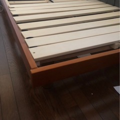 ベッドフレーム24日の7時までにご連絡ください🙏の画像