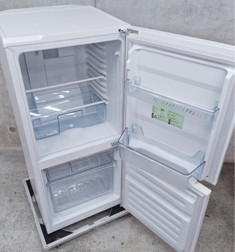 (送料無料) 2020年 極美品 2ドア 冷蔵庫 霜取り不要 ビッグフリーザー⑦
