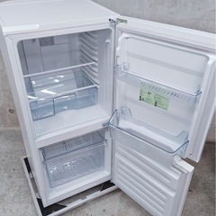 (送料無料) 2020年 極美品 2ドア 冷蔵庫 霜取り不要 ビッグフリーザー⑦の画像