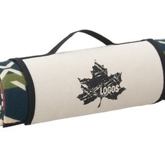 ロゴス簡単あったかフリースチェアカバー2個セットの画像