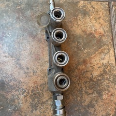 エアーカプラー5連　コンプレッサー部品　エアーカプラーの画像