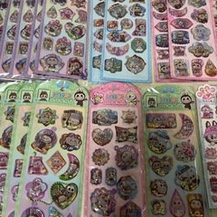 ラブブウォーターシール　33枚の画像