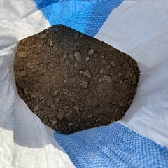 土嚢　残土　砂利混じりの画像