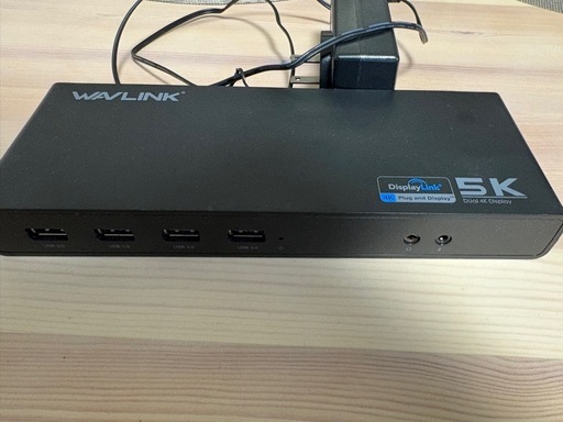 WAVLINK ドッキングステーション5K WL-UG69DK1