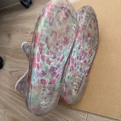 【500】⭐︎花柄　長靴　20.0の画像