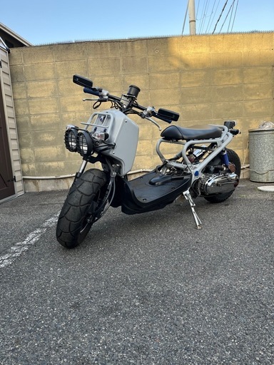 HONDA ズーマー　カスタム　ロンホイ　黄色ナンバー