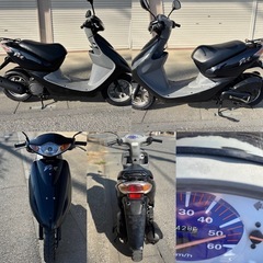 ⭐️AF56ディオ.低燃費4ストモデル⭐️プラグ・グリップなど新品交換済みで快調⭐️50cc原付きスクーター⭐️の画像