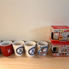 マグカップ、メラミンカップ、グラスの画像