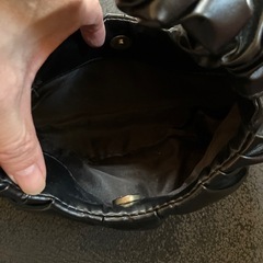 ハンドバック　黒の画像
