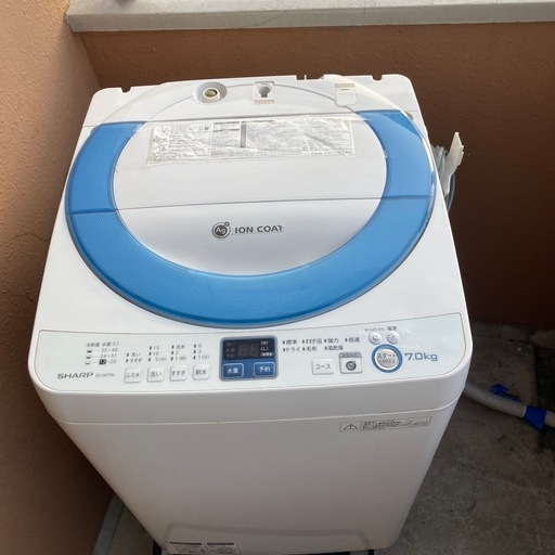 シャープ2014年製 ES-GE70N 7.0kg 洗濯機 (tatsu) 和歌山港の生活家電