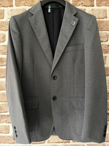 【中古】ひろしま協創高校 男子制服 ❶ジャケット＋ネクタイ(おまけ)