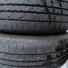 アルミタイヤ付き　14インチ　4本の画像