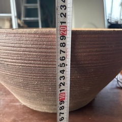 【直径40cm】大型 植木鉢 素焼き テラコッタ風 寄せ植えにの画像