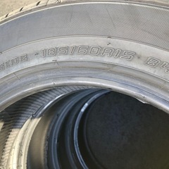 新車剥がし　DUNLOP 185/60R15 25年製 夏タイヤの画像
