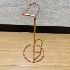 ヘッドセットスタンド ゴールドピンクの画像