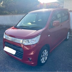 DBA-MH34S型スズキ・ワゴンRスティングレー　フェニックスレッドパール　ETC・スマホ接続カーナビ・ドライブレコーダー付　車検　令和8年10月の画像