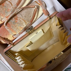 和装　バック　草履セットの画像