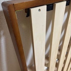 【ニトリ】すのこ　シングル　脚付きの画像