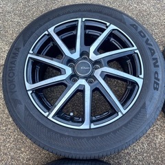 シエンタ 185/60R15 サマータイヤ アルミ付4本 15インチ 2024の画像