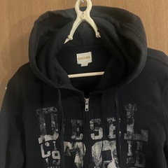 ディーゼル　ジップアップパーカー　Sサイズの画像