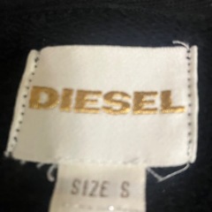 ディーゼル　ジップアップパーカー　Sサイズの画像