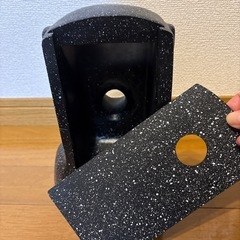 モアイ像ティッシュケースの画像