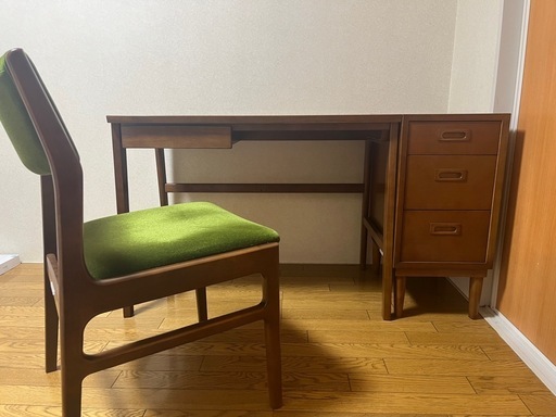 【極美品】カリモク デスク3点セット