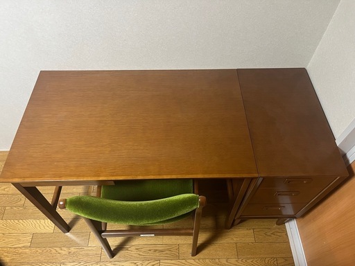 【極美品】カリモク デスク3点セット