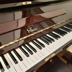 Eluze アップライトピアノ EU.118.F M/P／椅子付の画像