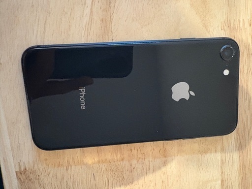 iPhone8 本体64GB ブラック (TKD) いわきのその他の中古あげます・譲り