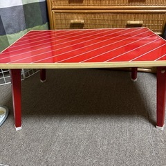 折りたたみミニ机の画像