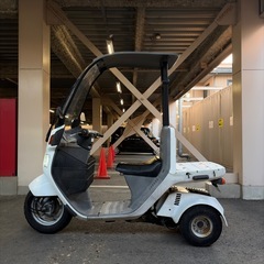 ホンダ ジャイロキャノピー 2スト ミニカー登録　低走行　新品部品多数の画像