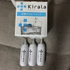Kirala waterの炭酸ガスカートリッジの画像