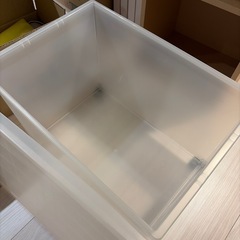 キャスター付き収納プラケースの画像