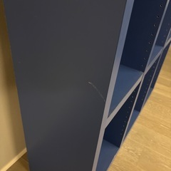 フナモコの3段シェルフ　本棚の画像