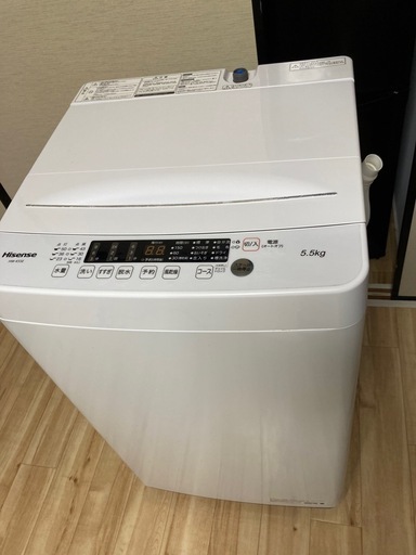 受付中 Hisense 5.5Kg 2022年製 美品 洗濯槽分解洗浄済 3