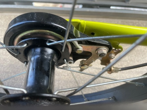 [商談中]ストライダー 14x（ライムイエロー）自転車としてのみ使用・オイルメンテ済
