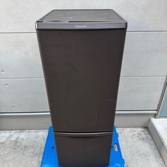 154⭐️2021年製★パナソニック　冷蔵庫　大型　マットブラウン　一人暮らしの画像