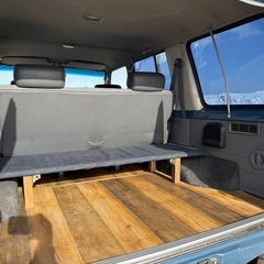 トヨタランドクルーザー70 LX ナローボディ リフトアップ 前後デフロック アルルブルーオールペイント 輸出用ホイールの画像