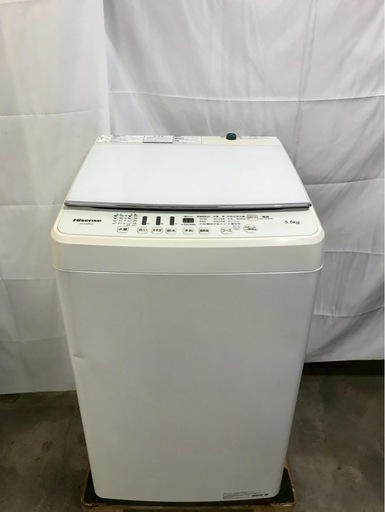 J8519 【リユースのサカイ柏店】 SHARP シャープ ES-GE5D-W 全自動洗濯機 ホワイト系 洗濯5.5kg  乾燥機能無 上開き 2020年製 動作確認 クリーニング済み 参考価格36,080円 J8519 【リユースのサカイ柏店】 SHARP シャープ ES-GE5D-W 全自動洗濯