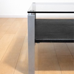 ガラス　リビングテーブルの画像