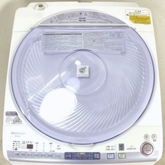 【3/14引き取りに来ていただける方限定】SHARP 洗濯機　2019年製の画像