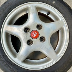 フィアット 141 パンダ 13インチホイール4本セットの画像