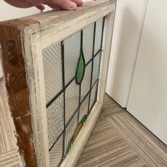 アンティーク　ステンドグラスの画像
