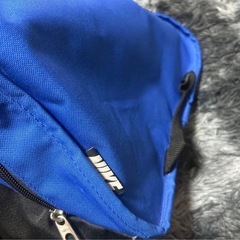 NIKE ナイキ ダッフルバッグ ボストンバッグ ブルー ブラックの画像