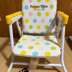 低めのベビーチェアの画像