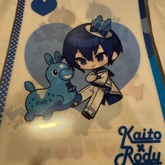 初音ミク×RODY Kaito クリアファイル&ステッカーの画像