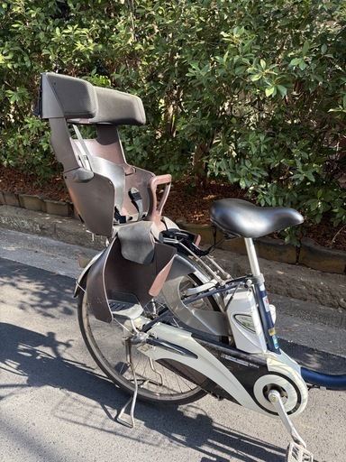 電動アシスト自転車　パナソニック26インチ　バッテリー大容量13.2Ah 充電器＋チャイルドシート付