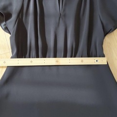 H&M フレアワンピース 黒 入学式卒業式にも♪の画像