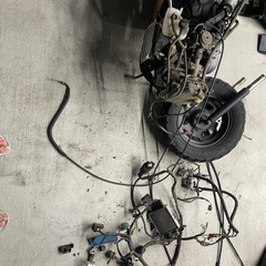 ズーマー　エンジン　メインハーネス　フロント足回りの画像